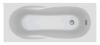 Ванны Акриловая прямоугольная ванна, 160x70 см