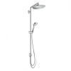 Душевая программа Showerpipe 280 1jet Reno, верхний душ, ручной душ, шланг для душа, ползунок, душевая штанга, хром