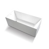 Ванны Ванна 170x75x60 см, цвет белый матовый