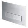 Системы инсталляции S комплект 4 в 1: Застенный модуль, панель смыва с прямоугольными кнопками, нержавеющая сталь, сатин