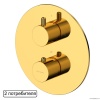 Смесители Смеситель термостатический для душа скрытого монтажа Y1236GL (золото)