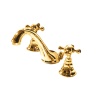 Смесители Смеситель для раковины на 3 отверстия золото