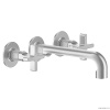 Смесители Смеситель для раковины настенный, хром