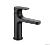 Смесители Смеситель для умывальника черный матовый