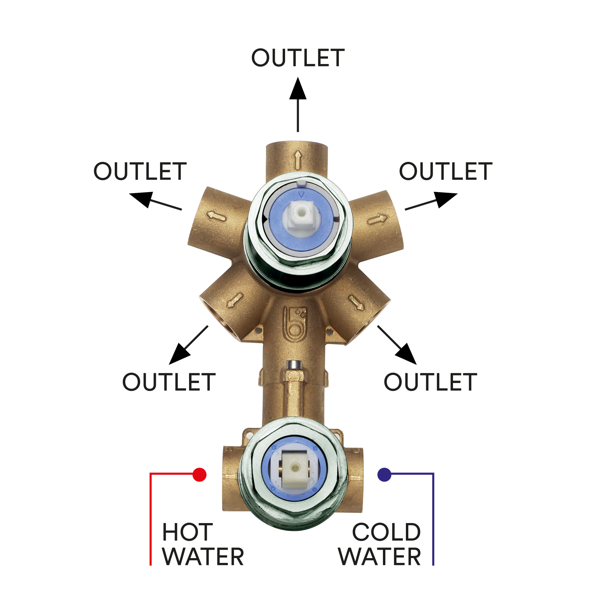 Смесители Наружняя часть механического смесителя для Z00130000, черный матовый 