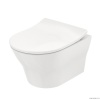 Унитазы Унитаз подвесной, 394x530x339мм, безободковый, без сиденья, Tornado Flush, CeFiONtect, цвет белый