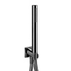 Душевая программа Душевой гарнитур, чёрный хром матовый PVD