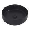 Раковины Раковина накладная 40х40 цвет черный матовый
