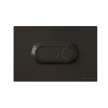 Системы инсталляции Клавиша смыва, цвет черный матовый