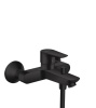 Смесители Смеситель для ванны, однорычажный, внешний монтаж, черный матовый