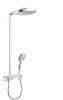 Душевая программа Showerpipe 300 3jet с ShowerTablet Select 300, хром