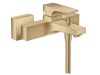 Смесители Смеситель для ванны настенный, излив 180мм, цвет шлифованная бронза