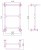 Полотенцесушители 1386 Дизайн-радиатор 660х400