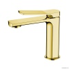 Смесители Смеситель для раковины с донным клапаном BRUSH GOLD (БРАШИРОВАННОЕ ЗОЛОТО)