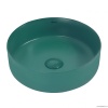 Раковины Раковина накладная 36х36 цвет зеленый