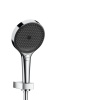 Душевая программа Душевой набор: ручной душ 130 мм с 3 типами струи Select, держатель ручного душа, шланг 1600 мм, хром