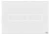 Системы инсталляции TECElux mini.  Электронная панель смыва, стекло, белая