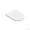 Сиденья для унитазов Сиденье для унитаза с микролифтом, тонкое, цвет белый глянцевый