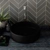 Раковины Раковина 40х40, цвет Черный глянцевый