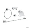 Аксессуары для ванной Essentials 40344001 - Набор аксессуаров для ванной комнаты и туалета (хром)