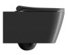 Унитазы Унитаз подвесной, черный матовый Ardesia