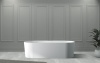 Ванны Ванна из искусственного камня белая матовая 180x75