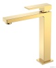 Смесители Смеситель для умывальника высокий Shinny Gold