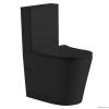 Унитазы Унитаз компакт черный матовый, безободковый