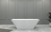 Ванны Ванна из искусственного камня белая матовая 180x85