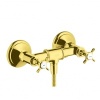 Смесители Смеситель для душа настенный, на 2 отверстия, цвет полированное золото
