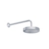 Душевая программа Душевая головка шарнирная 218 мм с защитой отизвесткового налёта, настенный кронштейн 389 мм. цвет Finox никель шлифованный