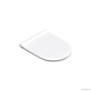 Сиденья для унитазов Сиденье для унитаза с микролифтом, тонкое, цвет белый матовый