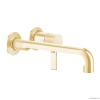 Смесители Смеситель для раковины настенный, цвет золото