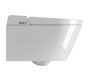 Унитазы-биде Подвесной умный унитаз с модулем электронного биде белый глянцевый