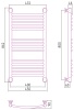 Полотенцесушители Дизайн-радиатор 800х400