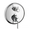 Смесители Термостат с запорным/ переключающим вентилем, с рычаговой рукояткой, СМ, цвет хром