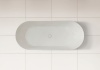 Ванны Ванна из искусственного камня белая матовая 165x70
