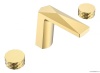 Смесители Смеситель врезной на 3 отверстия. золото, ручка DIAMOND