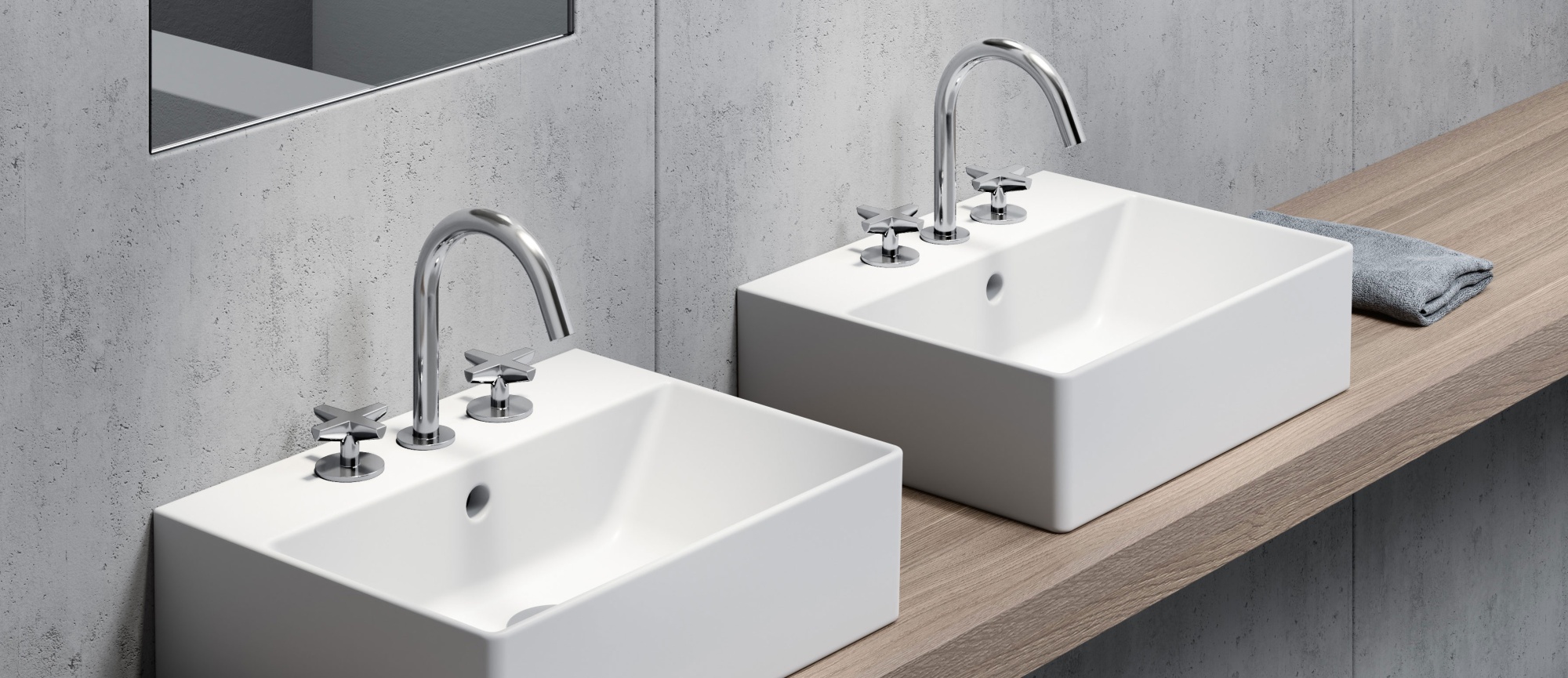 Раковины Раковина накладная/подвесная 350x450 мм 