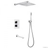 Душевая программа Душевая система скрытого монтажа с изливом, термостат, хром