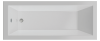 Ванны Акриловая прямоугольная ванна, 170x75 см