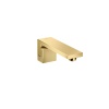 Комплектующие Излив на ванну, 190 мм, алмазная огранка, цвет золото