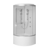 Душевые кабины и ограждения Гидромассажная кабина 90х90, на высоком поддоне
