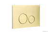 Системы инсталляции Кнопка для инсталляции, нерж.сталь ультраплоская Matt Gold
