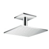 Душевая программа Верхний душ, 300x300 мм, 2jet, с держателем 100 мм, потолочный монтаж, цвет хром