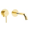 Смесители Смеситель для раковины, золото