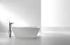 Ванны Ванна из искусственного камня белая матовая 170x75