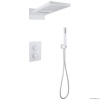 Душевая программа Душевая система скрытого монтажа без излива, термостат, белый