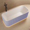 Ванны Ванна из искусственного камня фиолетовая 170x75
