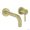 Смесители Настенный смеситель для раковины, бронза матовая